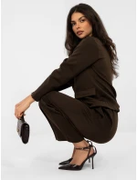 Nohavice IT SP 10006.76 tmavohnedé