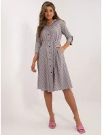 Šaty LK SK 509673.13 sivé