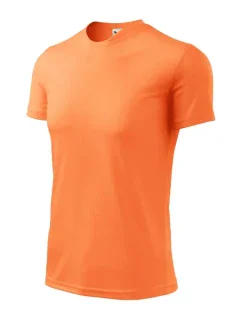 Fantasy tričko pánske neónové mandarínové