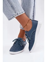 Dámske kožené poltopánky Azura Dark Blue Softie Dámske kožené poltopánky Azura Dark Blue Softie