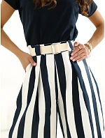 IT nohavice SP 976981.30 tmavo modré a biele