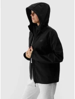 Dámska softshellová vetruodolná bunda s membránou 5000 4F - čierna
