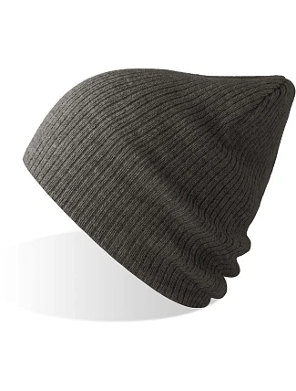 Atlantis Headwear Brad-S Pletená čiapka 33.0222 tmavošedá melírovaná