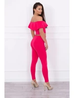 Sada s volánikmi malinová