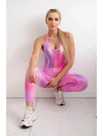 Fitness oblek s push upom ružový Fitness oblek s push upom ružový