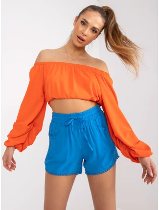 Šortky D73761M61531KA modré