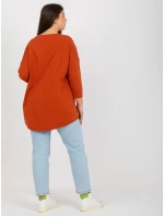 Blúzka VI BZ 2911.82P tmavo oranžová