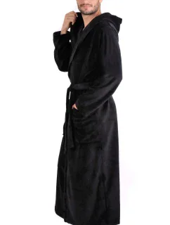 župan Milano s kapucňou 3130 čierny