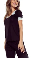 Dámske pyžamo Aster black - ELDAR Dámske pyžamo Aster black - ELDAR