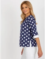 Blúzka LK BZ 506755.56P tmavomodrá
