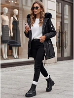 Dámska zimná bunda GODDESS black FashionStreet TY3867