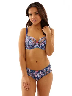 Podprsenka balkónová Minnie 7431 multinámořní - Panache Cleo