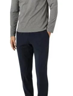 Pánske pyžamo 111789 2F720 12149 sivá/tm.modrá - Emporio Armani