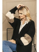 Sveter na zapínanie model 188774 PeeKaBoo