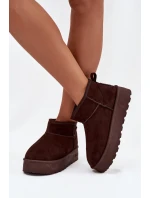 Snehové topánky model 218524 Krok vo veľkom štýle