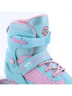 SMJ sport 2v1 Jr Lili nastaviteľné kolieskové korčule SMJ sport 2v1 Jr Lili nastaviteľné kolieskové korčule