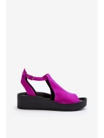 Zazoo 2914 Dámske semišové sandále Fuchsia Zazoo 2914 Dámske semišové sandále Fuchsia