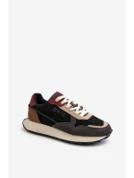 Męskie Sneakersy Memory Foam System Big Star NN174357 Czarne