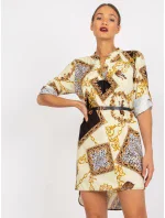 Šaty DHJ SK 5766AB 6.76 svetložltá