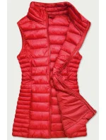 Červená dámska vesta (23038-270)
