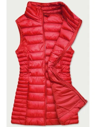 Červená dámska vesta (23038-270)