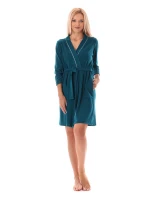 dámsky krátky župan Bari kimono Petrol