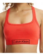 Športové bralette Heritage - QF6768E XM9 - červenooranžová - Calvin Klein
