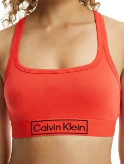 Športové bralette Heritage - QF6768E XM9 - červenooranžová - Calvin Klein