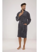 Pánsky župan De Lafense 811 Plush M-2XL