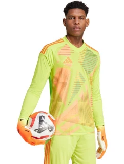 Pánske brankárske tričko adidas Tiro 24 Competition Long lime green IU0291 pánske