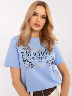 Blúzka CLM BZ 0039.48 svetlo modrá