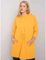 Dámska mikina RV BL 6853.10P tmavo žltá