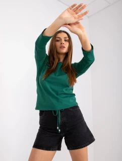 Blúzka RV BZ 4691.09P tmavozelená