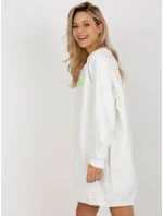 Mikina VI BL 3212.15X bielo-zelená