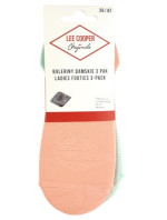 Dámske ponožky baleríny 3-P LEE COOPER 39392