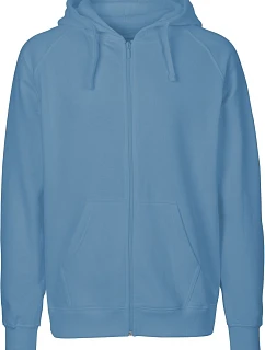 Neutral O 63301 Pánska mikina s kapucňou z bio bavlny 77.6331 dusty indigo