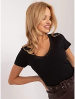 Blúzka D16113Z02448B čierna