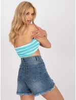 Šortky RO SN 5013.04P tmavo modrá