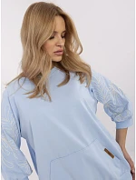 Blúzka RV BL A367 1.18P svetlo modrá