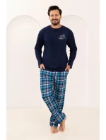 Pánske pyžamo Regina 507 dĺžka/r 2XL