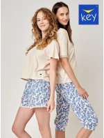 Kľúč LNS 549 A24 cr/r S-XL dámske pyžamo