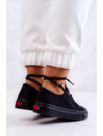 Klasyczne Trampki Cross Jeans JJ2R4019C Czarne