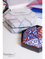 Skarpetki Rainbow Socks W Geometryczne Wzory 3 Pary