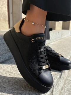 Dámske tenisky z eko kože Big Star RR274257 Black