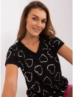 Blúzka RV BZ 8948.75P čierna