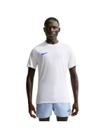 Tričko Nike Dri-FIT Park VIII modré logo HV8173-104 pánske Tričko Nike Dri-FIT Park VIII modré logo HV8173-104 pánske