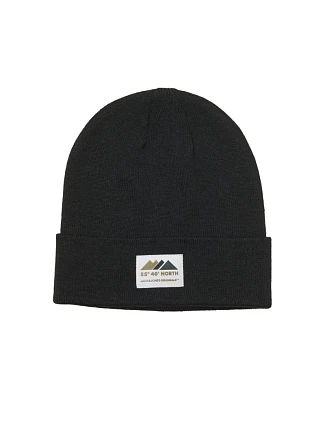 Zimná čiapka Jack&Jones 12264107 BLACK Zimná čiapka Jack&Jones 12264107 BLACK