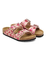 Birkenstock ARIZONA KIDS BS 1030434 ELECTRIC METALLIC COPPER HEARTS žabky (štandardná šírka)