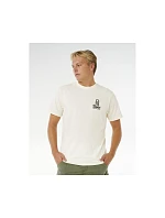 Pánske tričko RIP CURL Vaporcool Search Stack Tee, biele Pánske tričko RIP CURL Vaporcool Search Stack Tee, biele