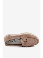 Semišové poltopánky 26PB18 beige - Jezzi Semišové poltopánky 26PB18 beige - Jezzi